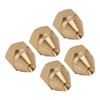 10PCS Misting Nozzle Brass Corrosion Pressure Resistant Fine Misting Water