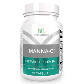 Nasal and Sinus Support with Immune Defense – Promotes Clear Breathing and Respiratory Health, Vitamin C & Glycans Blend for Daily Wellness – Manna-C 60 Capsules, Proprietary Plant-Based Formula