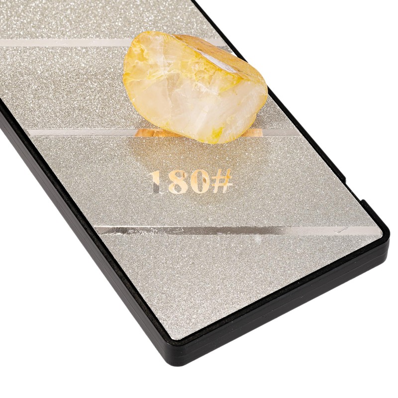 10 inch Diamond Sharpening Stone 120/180 Dual Grit, Lapping Plate
