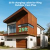 ALERTCAM ALERTCAM 25ft Weatherproof Power Adapter for Ring Spotlight Cam