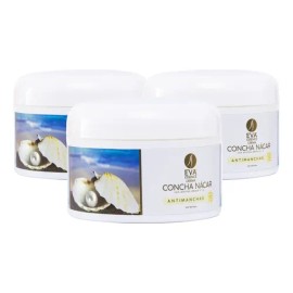 Pack 3 Cremas Sólidas Eva Essence Concha Nácar 400ml  Anti-Aging  Brightening Solid Cream Trio                                                        