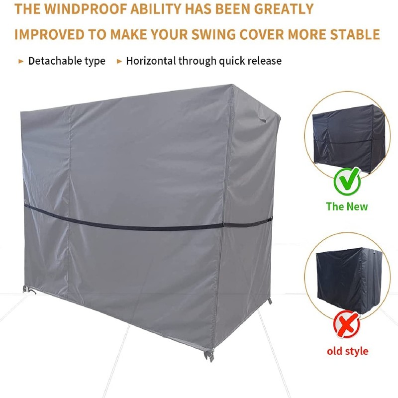 Slan Arrow 2 Seater Patio Swing Cover Outdoor Swing Chair