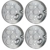 XGGYA Four 4" Ceiling Electrical Box Galvanized Steel,Pancake Box for