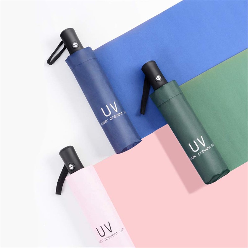Maibar Sun Umbrella UV Proof UPF 50, Folding Umbrella Travel