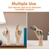 Falling in Art Wooden Hand Model, 10Inches Left Hand Mannequin