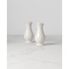 Lenox French Perle White Tall Salt and Pepper Set -
