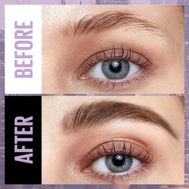 Yfulfill Eyebrow Pencils for Women Brown, Waterproof Brown Filler for Blondes with Brush