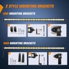 Nilight Single Row LED Light Bar Ultra-Slim Spot Flood Combo
