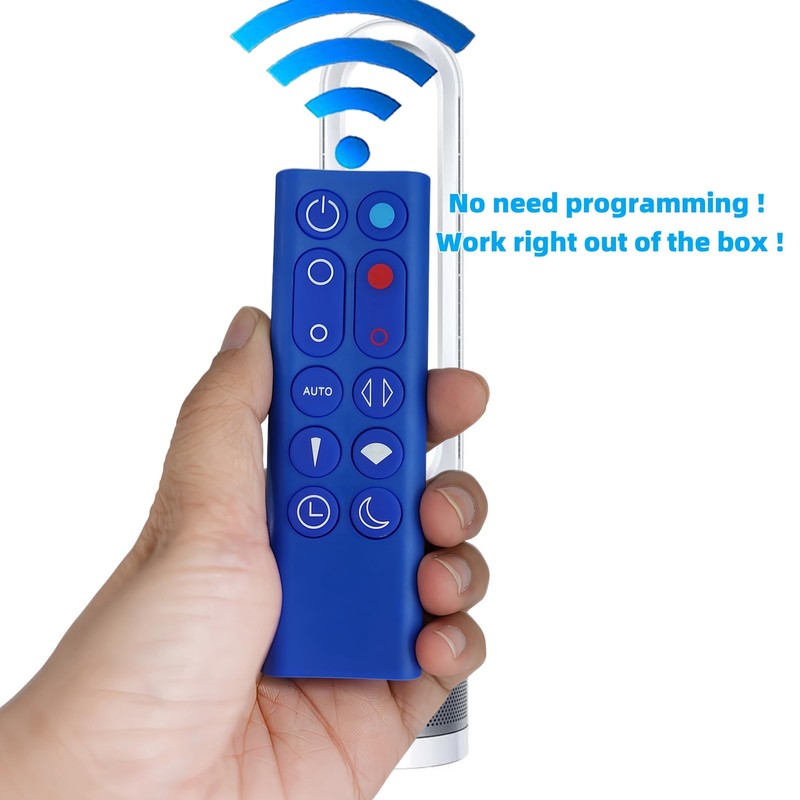 Replacement Remote Control Compatible for Dyson HP02 HP03 Pure Hot