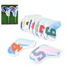 10 Pcs Golf Club Headcover PU Golf Club Protector Golf