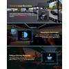 Sarmert C1 5K Dash Cam, Built-in GPS 5G WiFi, 5K/4K/2.5K