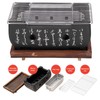 Pwshymi Japanese BBQ Grill, Portable Food Charcoal Stove BBQ Plate