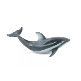 Unbranded Dolphin, White Sided, Realistic Toy Figure, Model, Replica, 5" CH267 BB124
