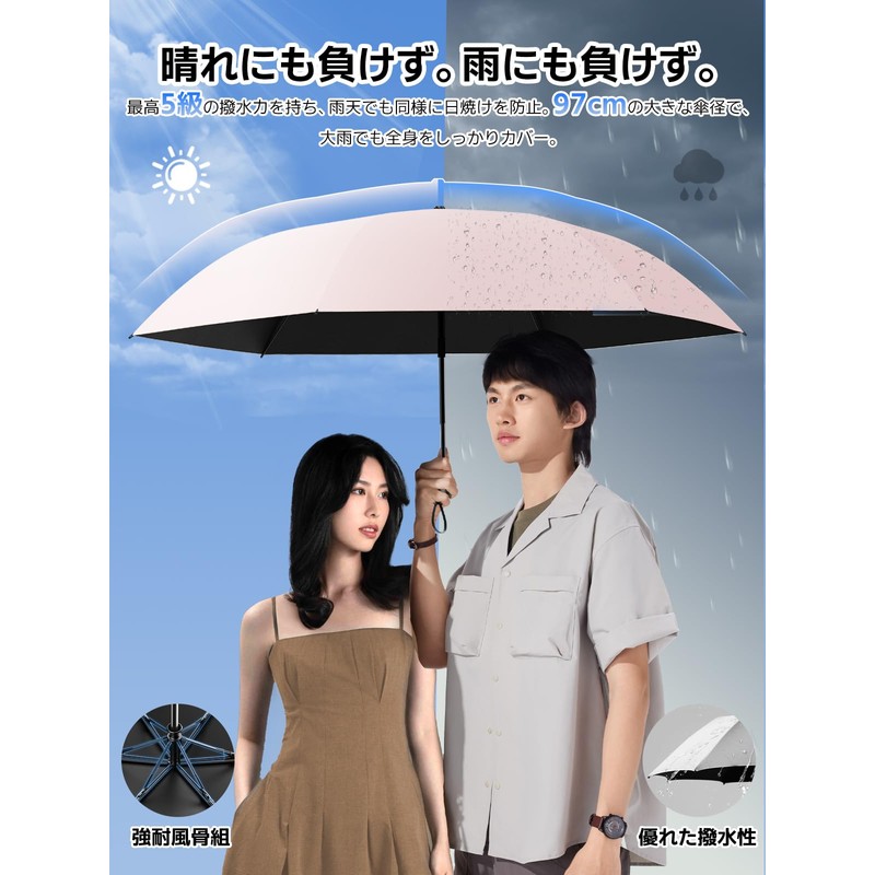 Parasol, UV Protection, 100% Light Shield, 7.1 oz (200 g),