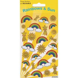 Regenbogen und Sun Fun Foiled Re-Aufkleber Nutzbare 01.70.04.004