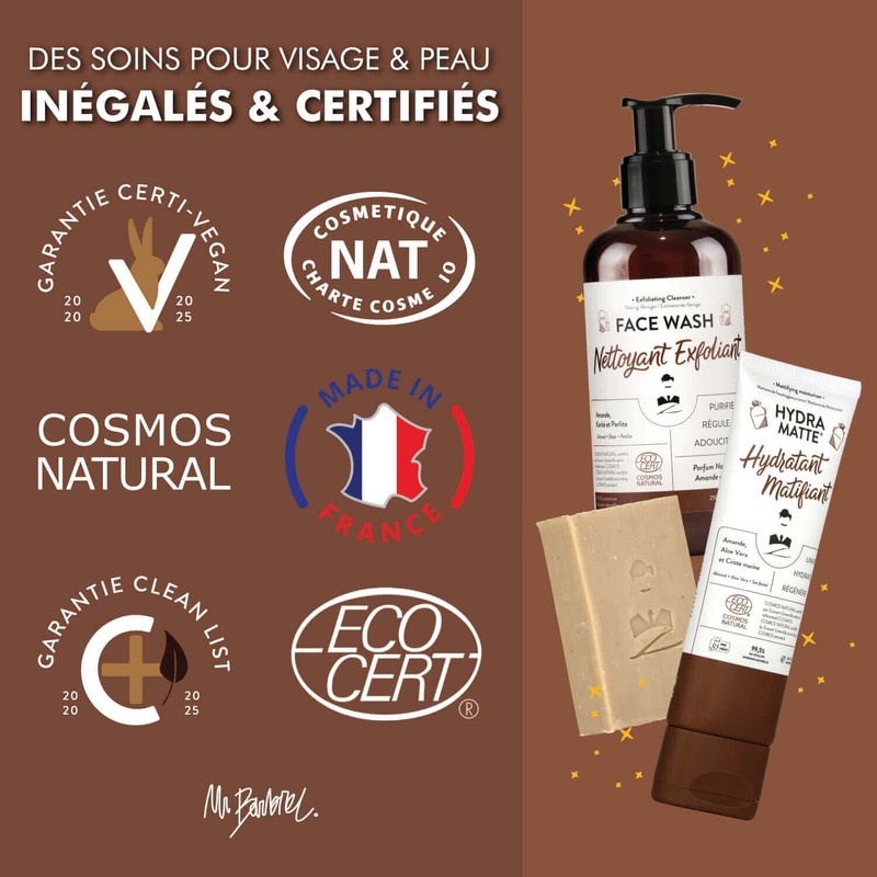 Monsieur BARBIER Happy Face Gift Set for Men