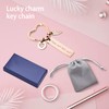 GVSAVY 1pc Love Key Ring with 1pc Gift Box and