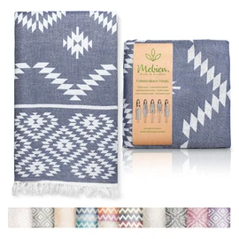 Mebien touche de la nature Turkish Towels Beach Towels Oversized (35”x67”) Beach Towels for Adults Quick Dry and Sand Free Beach Towel Beach Blanket 100% Cotton Turkish Towel - Navy Blue