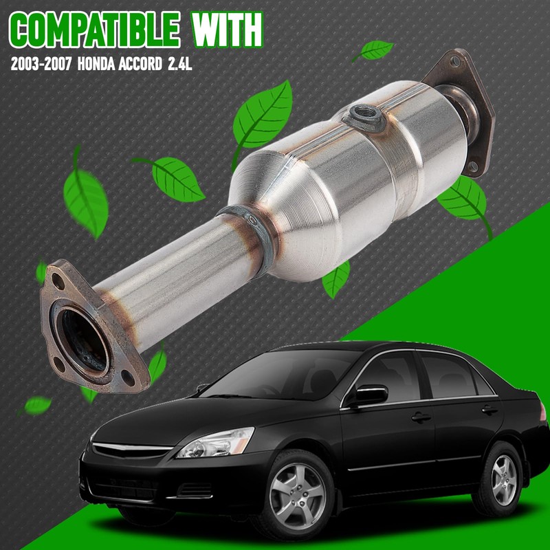 FOMIUZY Front Catalytic Converter Kit Direct-Fit Honda Accord 2003 2004