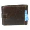 WILD THINGS ONLY !!! Men's Genuine Leather Wallet with RFID