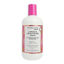 Revolution Haircare Hair Shampoo for Longer and Healthier Hair, Reduces Hair Breakage, Vegan & Cruelty-Free, 400 ml