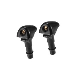 A ABSOPRO Windshield Wiper Washer Nozzle Spray Jet Fit for Nissan Frontier 2006-2013 - Pack of 2 Black Item Replacement