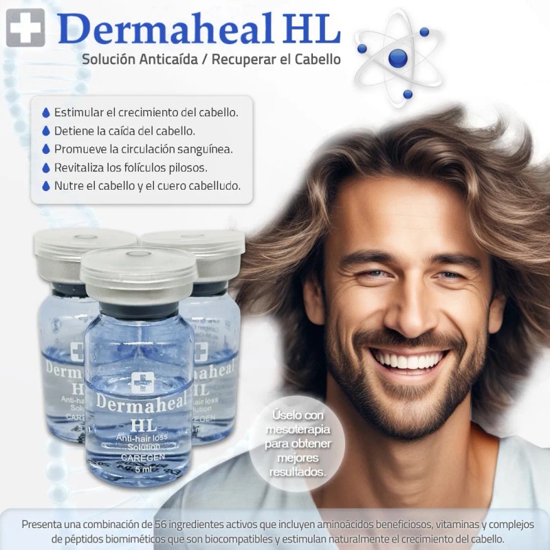 Anticaída Tratamiento Hl Auxiliar Para Dr Pen Dermapen 5ml