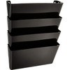 1InTheHome Expandable Wall File Organizer, Letter-Sized,"7 Pocket, Black"