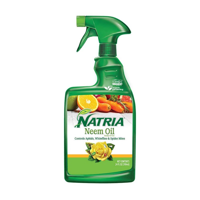 Natria 706250A Neem Oil Pest and Disease Control, 24-Ounce, Ready-to-Use