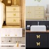 Yoicn Lth 2 Pcs Creative Cabinet Knobs, Butterfly Shape Cabinet