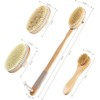 Cepillo Exfoliante Corporal en Seco 4Piezas