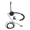 2.5mm Telephone Headset Noise Reduction Unilateral Elbow Plug Customer Service