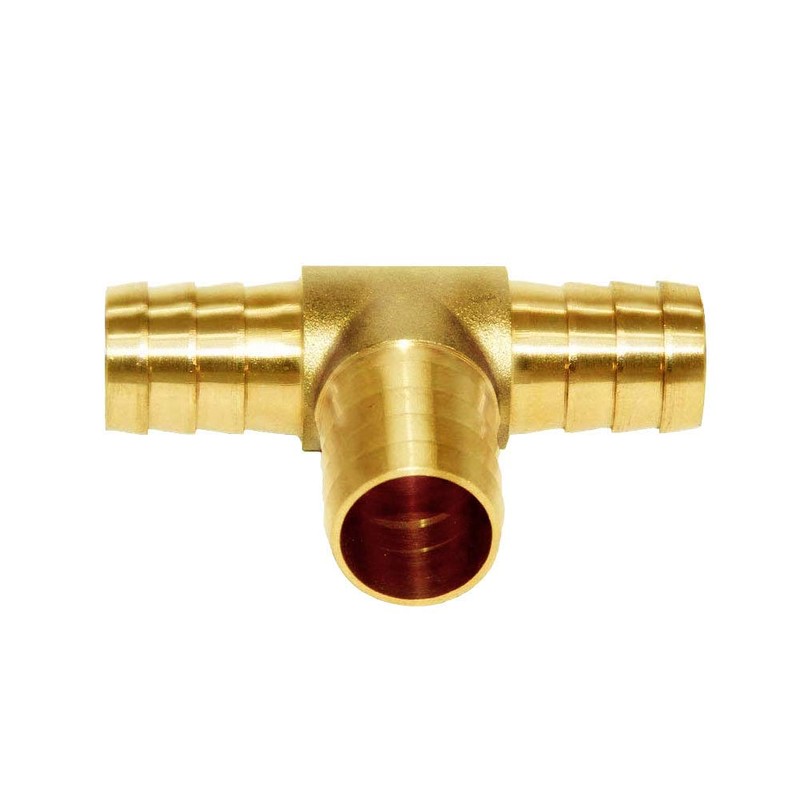 Joywayus 5PCS 5/8" Hose Barb, Tee T 3 way Union