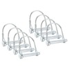 PATIKIL Trailer Kupplungsstift 5/16x2", 8 Stück Drahtsicherungsstift Sicherungswelle Rund Pto