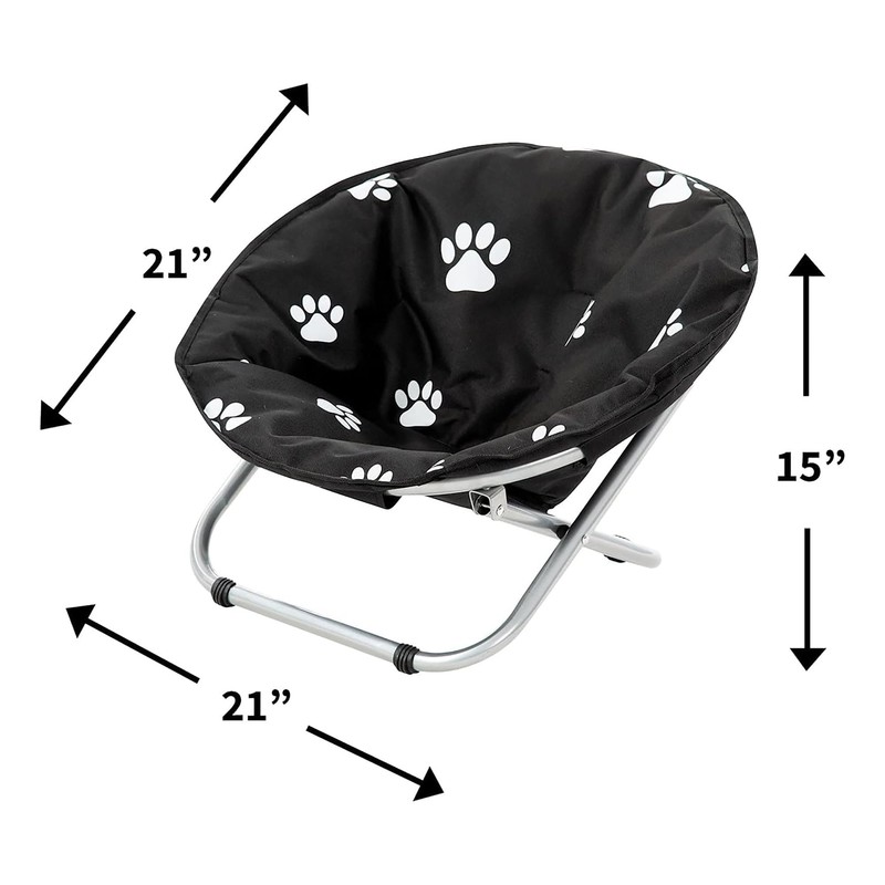 Etna Products Round Pet Bed: Comfortable Elevated Cat Bed with