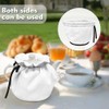 Poceacles Cat Tiger Print Tea Cosy for Teapot, Dust Cover,