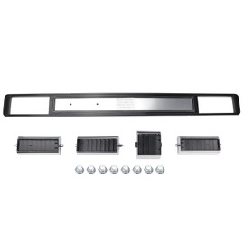 USTAR Center Dash AC Vent Plate Cover Kit Compatible with Chevy GMC Trucks 1973-1980 Replace# 3979751 14014536