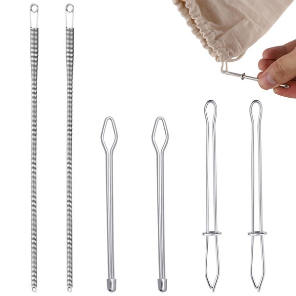 6pcs Sewing Loop Kit, Flexible Drawstring Threaders Easy Rope Threader