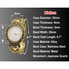 Blekon Collections Japanese Quartz Women's 35mm Case Egyptian Style Concho