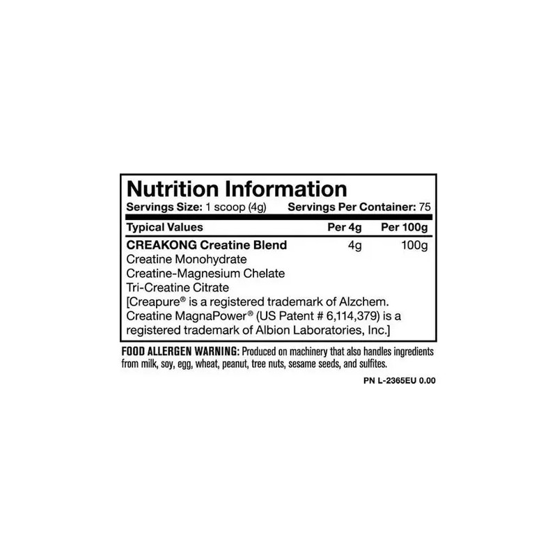 Mutant Creakong Creatina 300 Gr Unflavored