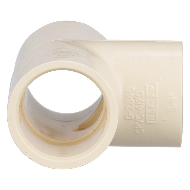 CHARLOTTE PIPE 3/4 CTS CPVC TEE HOT and Cold Water