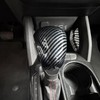 ABS Carbon Fiber Car Gear Shift Knob Cover Interior Trim