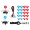 Game Accessory Joystick DIY USB Game Set for Win8 /