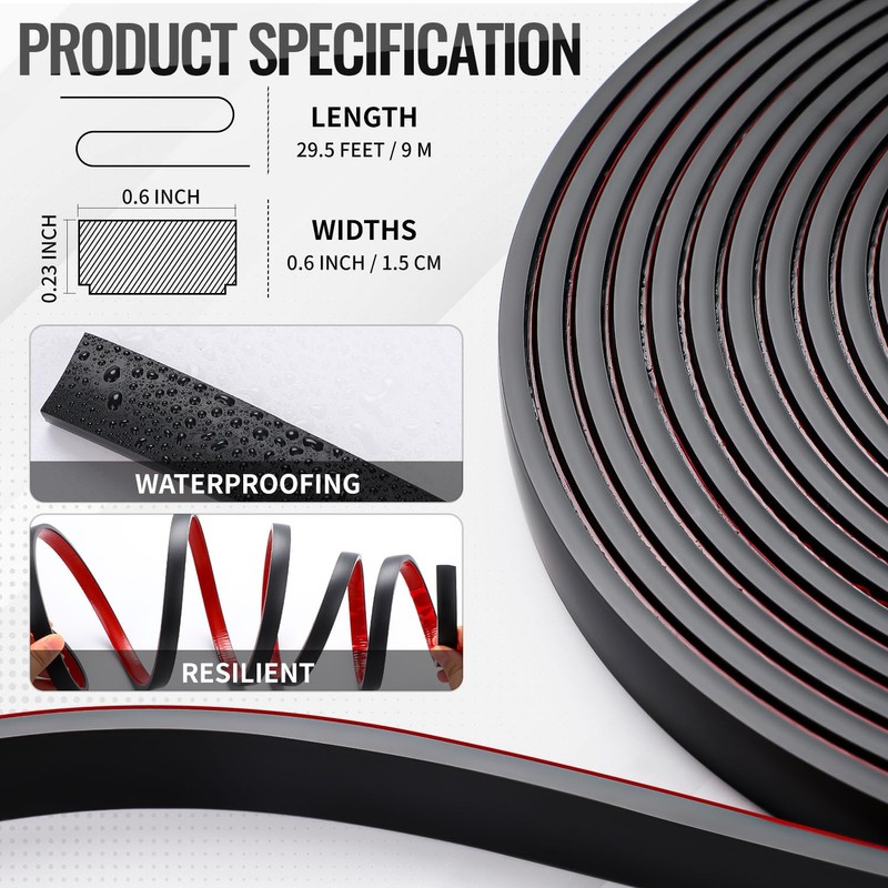 59 Ft Window Grille Inserts Grid Kit, Self-Adhesive Peel and