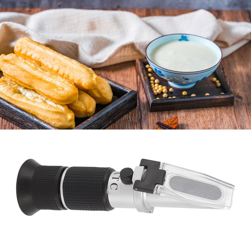 0‑80% Brix Meter Refractometer Portable Handheld Brix Refractometer for Measuring
