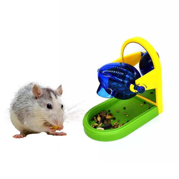 Bivpreom Rat Toys for Pet Rats，Rat Foraging Toy，Rat Cage Toys