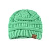 NYFASHION101 Trendy Warm Chunky Soft Stretch Cable Knit Slouchy Beanie