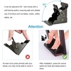 Folding Brackets, Lock Extension Support for Table Bed Leg, Bronze