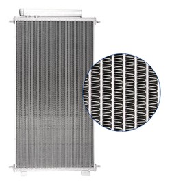 PHILTOP 3599 Air Conditioning A/C Condenser Compatible with Honda CR-V 2007 2008 2009 2010 2011 Replace# 80110SWAA01 HO3030150 73599 w/Receiver Drier