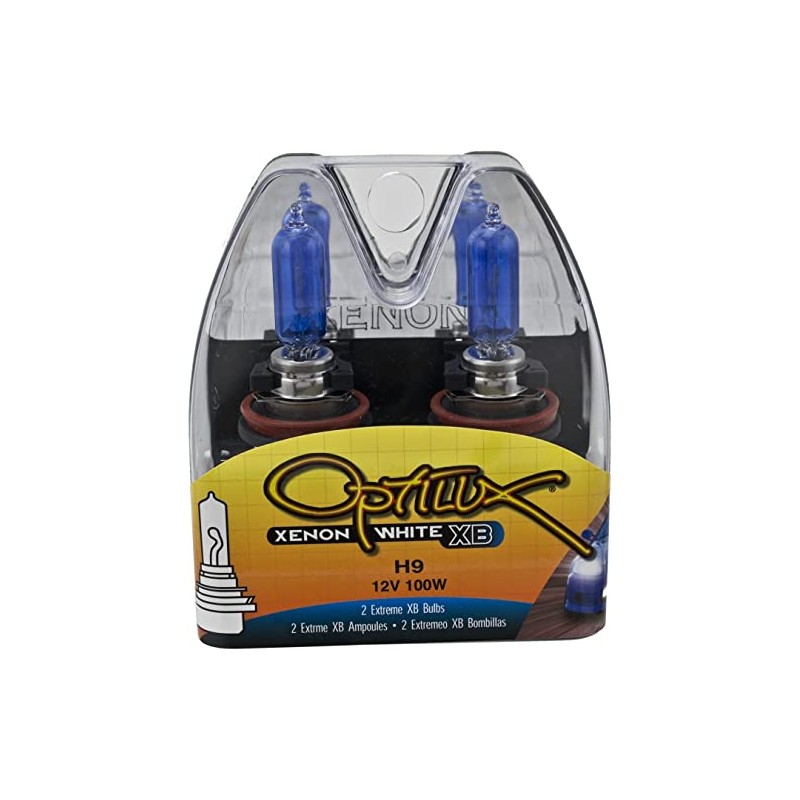 Hella H71070792 Optilux H9 12V/100W XB Xenon White Bulb (pair)